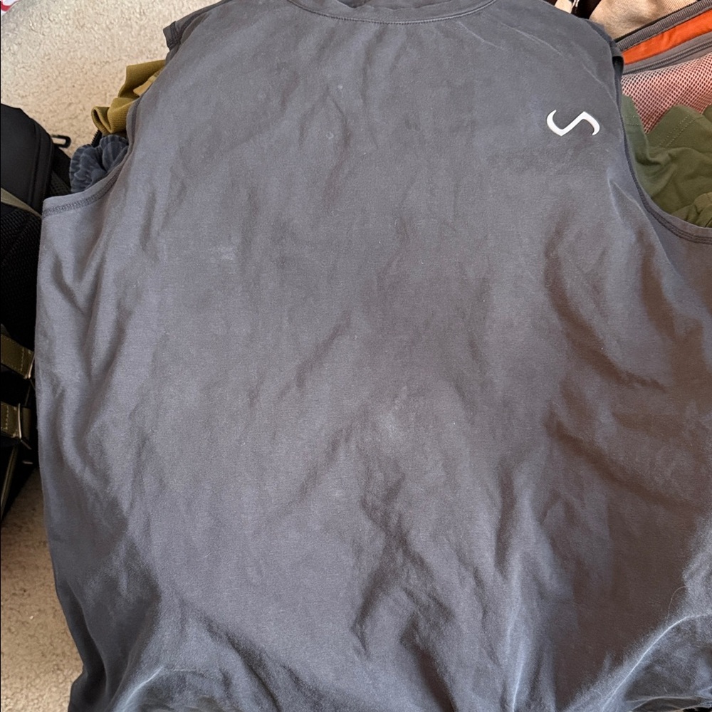 Men's Gray Tank Top
